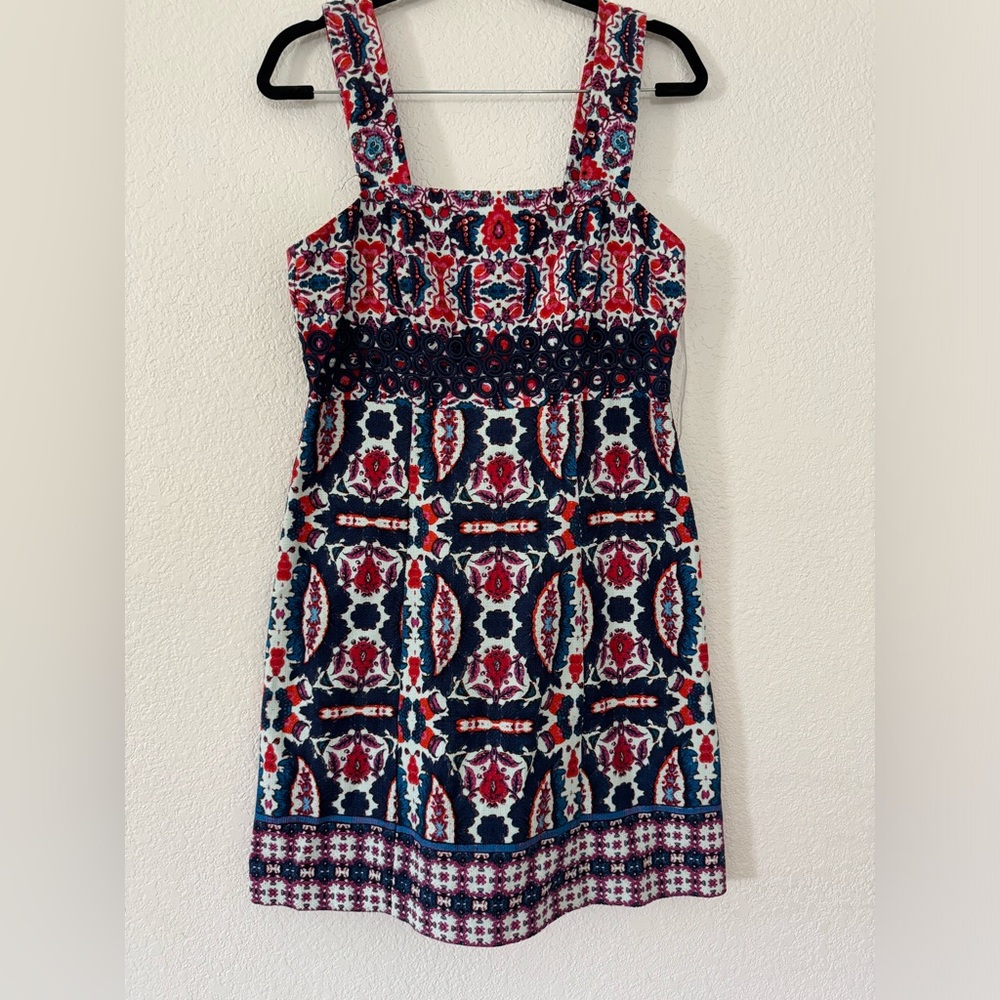 Geometric sheath dress